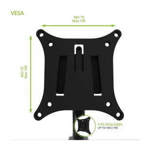 Kanto DMS2000 Dual Monitor Desktop Mount