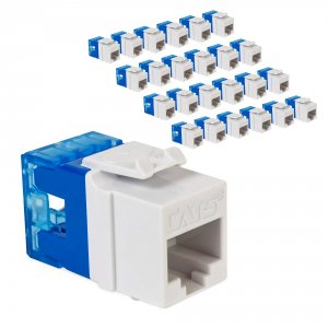 International IC107F5CWH High-quality Cat 5e Hd 25-pack Cabling - Whit