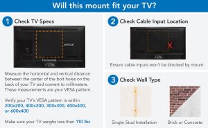 Mount MI-1246F Tv Wall Mount W 360 Rotation