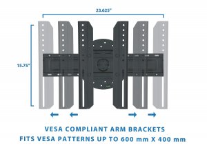 Mount MI-1246F Tv Wall Mount W 360 Rotation