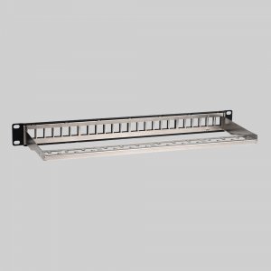 International IC107PPS6A 24-port Cat 6a Ftp Blank Patch Panel - 1u Rac