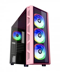 Apevia GUARDIAN-G-PK Guardian-g-pk Guardian Mid Tower Gaming Case With