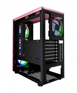 Apevia GUARDIAN-G-PK Guardian-g-pk Guardian Mid Tower Gaming Case With