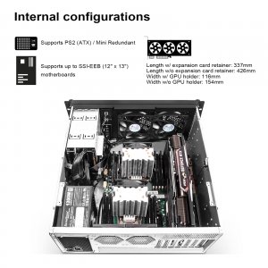 Silverston RM42-502 E Rm42-502 4u Rackmount Case For Ssi Eeb Motherboa