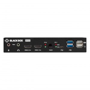 Black KVD200-2H Kvm Swt Dh Hdmi Usb 2pt