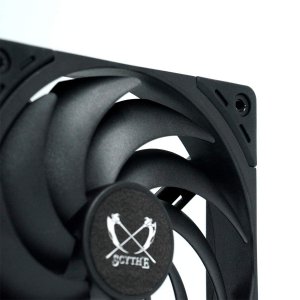 Scythe WS1225FD12-P Wonder Snail 120 Pwm Case Fan - Quiet  Efficient