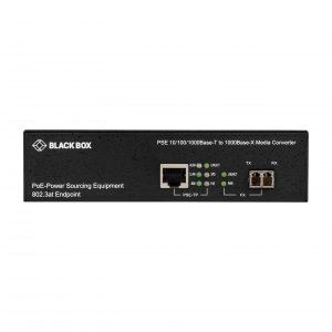 Black LPS500A-MM-LC-R3 Gb Poe Med Conv Mm .3km Lc