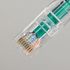 Cablesys ICC-ICPCST05GN Patch Cord Cat6 Clear Boot 5' Green