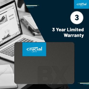 Crucial CT500BX500SSD1 Bx500 500gb 3d Nand Sata 2.5 Inch Ssd