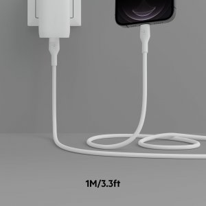 Belkin CAA009bt1MWH Usb-c To Ltg, 1m, Wht