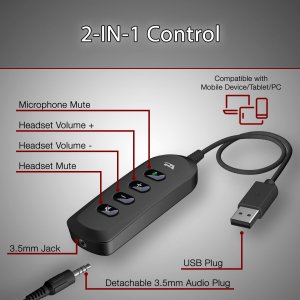 Cyber GSA9555-553-125 3.5mm Jack Plus Usb Controller