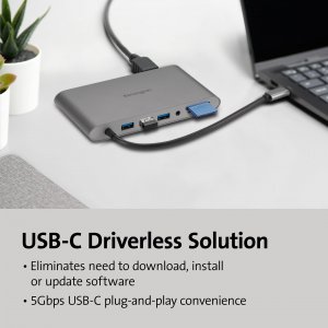 Kensington K33853ww Uh1440p Usb-c 5gbps Dual Video