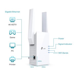 Tplink RE605X-HSN Ax1800 Wi-fi 6 Range Extender Hsn