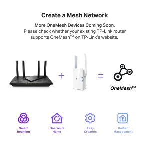 Tplink RE605X-HSN Ax1800 Wi-fi 6 Range Extender Hsn