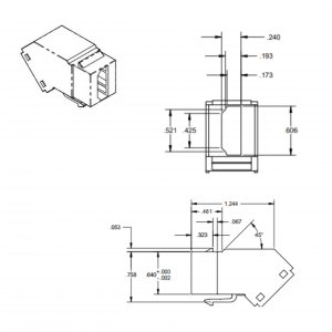 Onq 0108-1310 4k Hdmi Keystone Insert - High-definition Connectivity