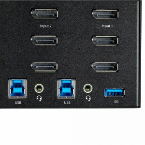 Startech SV231TDPU34K 2 Pt Dp Kvm Switch Taa