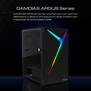 Gamdias GD-ARGUS E4 ELITE Gd-argus E4 Gaming Mid Tower Pc Case