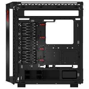 Adata 15260188 Battlecruiser Ii Mid-tower Pc Case Black E-atx Tempered