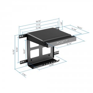 Mount MI-9020_BLK Mi 9020 Blk Bike Wall Mount