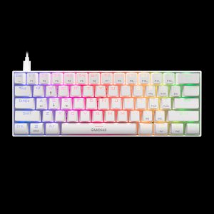 Gamdias GD-HERMES E3 RED WH Gd-hermes E3 Rgb Mechanical Gaming Keyboar