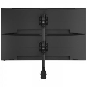 Atdec AWMS-2-BT75-H-B Heavy Duty Dual Vertical Monitor Mount With Hd F