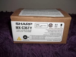 Sharp MXC35TY Toner Cartridge Yellow