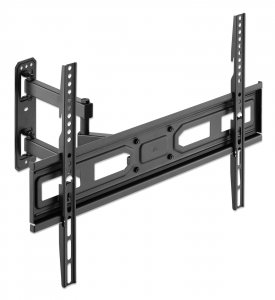 Intellinet 462426 Full-motion Tv Wall Mount With Post-leveling Adjustm