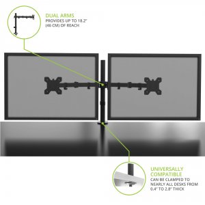 Kanto DML2000 Desktop Arm Dual Monitor Stand