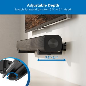 Mount MI-SB60 Mi Sb60 No Stud Sound Bar