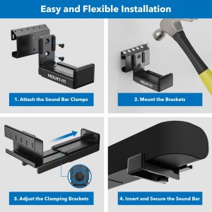 Mount MI-SB60 Mi Sb60 No Stud Sound Bar