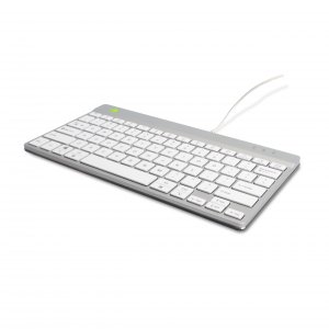 Rgo RGOCOUSWDWH R-go Compact Break Keyboard, Qwerty (us), Wired, White