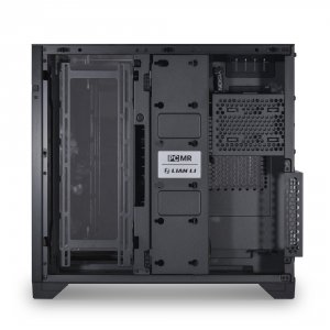 Lianli O11VC.US Lian Li O11 Vision Chrome Atx Mid Tower Case - Black