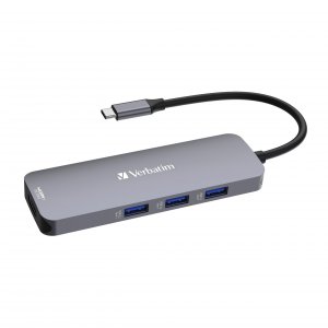 Verbatim 32151 ,usb-c, Pro Multiport Hub, Cmh08, 8 Ports, Hdmi, Usb-a 