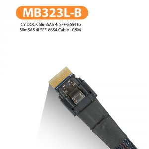 Icy MB323L-B Slimsas 4i Sff-8654