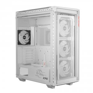 Adata 15260191 Battlecruiser Ii Mid-tower Pc Case White E-atx Tempered