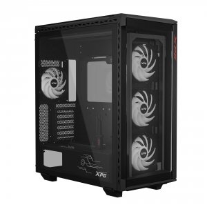 Adata 15260190 Battlecruiser Ii Mid-tower Pc Case Black E-atx Tempered