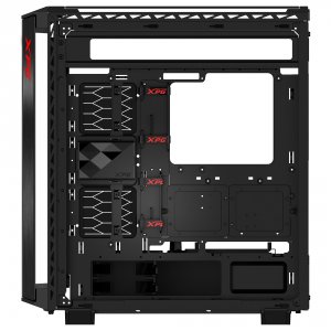 Adata 15260190 Battlecruiser Ii Mid-tower Pc Case Black E-atx Tempered