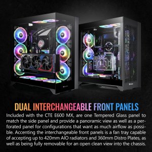 Thermaltake CA-1Y3-00M1WN-00 Cte E600 Mx Black Case