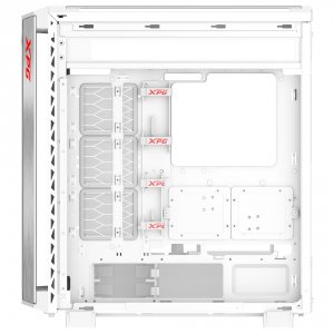 Adata 15260189 Battlecruiser Ii Mid-tower Pc Case White E-atx Tempered