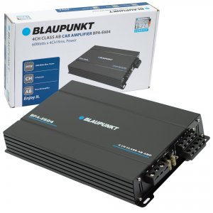 Blaupunkt BPAE604 360 Watts 4-channel Ab-class Amplifier