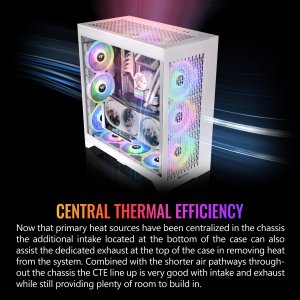 Thermaltake CA-1Y3-00M6WN-00 Cte E600 Mx Snow Case