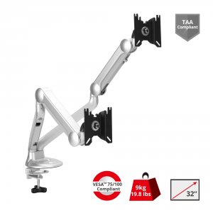 Siig CE-MT3X11-S1 Mtpro Desk Mount Dual Gas