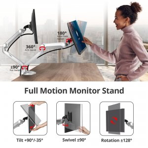 Siig CE-MT3X11-S1 Mtpro Desk Mount Dual Gas