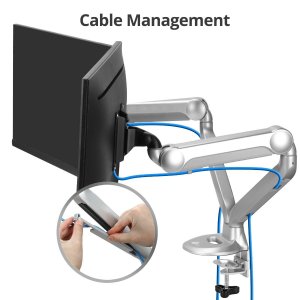 Siig CE-MT3X11-S1 Mtpro Desk Mount Dual Gas