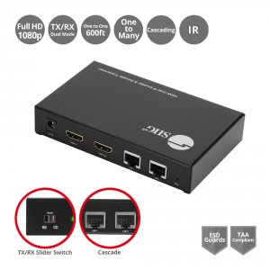 Siig CE-H27P11-S1 Ac Ce-h27p11-s1 Avpro Hdmi Over Ip Encoder Amp; Deco