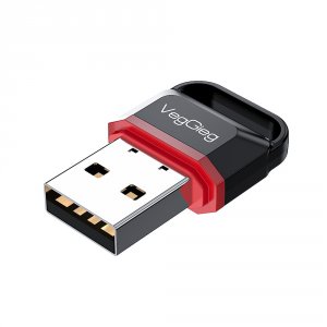 Veggieg V-UB502 Bluetooth 5.0 Adapter For Pcs, Laptops  Peripherals