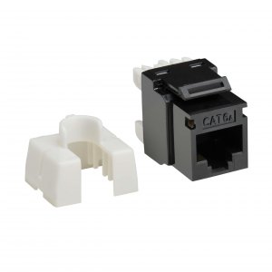 Tripp N238-025-BK-6A Cat6 Keystone Jack 4ppoe Comp