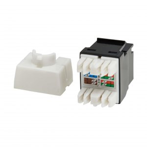 Tripp N238-025-BK-6A Cat6 Keystone Jack 4ppoe Comp