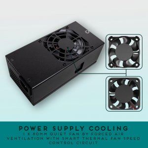 Apevia TFX-PFC400W Tfx-pfc400w Tfx 400w Power Supply With Active Pfc