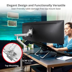 Siig CE-MT3V11-S1 Mtpro Heavy Duty Desk Mount